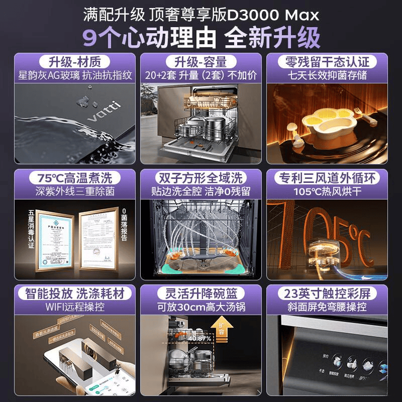 深度对比：选择最适合你的厨房助手瓦力棋牌试玩华帝与卡萨帝洗碗机(图4)